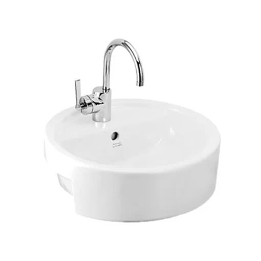 Chậu Rửa Lavabo AMERICAN WP-F307 Bán Âm Bàn White - 1