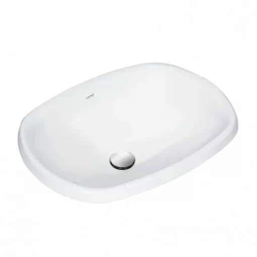 Chậu Rửa Lavabo COTTO C05867 Chloe Dương Vành Kháng Khuẩn - 3