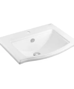 Chậu Rửa Lavabo COTTO C05897 Classique Dương Vành Kháng Khuẩn - 6 Chậu Rửa Lavabo COTTO C05897 Classique Dương Vành Kháng Khuẩn - 5