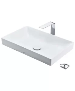 Chậu Rửa Mặt TOTO LT4716MTG19#CMW Đặt Bàn Trắng Mờ - 6 Chậu Rửa Mặt TOTO LT4716MTG19#CMW Đặt Bàn Trắng Mờ - 5