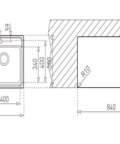 Chậu Rửa Inox Teka STAGE 2B 40108100 - 5