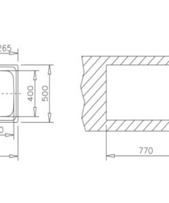 Chậu Rửa Inox Teka UNIVERSO 79 1B 1D 10120087 - 5