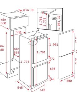 Tủ Lạnh Teka CI3 350 NF 40634571 - 6 Tủ Lạnh Teka CI3 350 NF 40634571 - 5