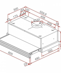 Máy Hút Mùi Âm tủ Teka CNL 6400 BLACK 40436802 - 6 Máy Hút Mùi Âm tủ Teka CNL 6400 BLACK 40436802 - 5