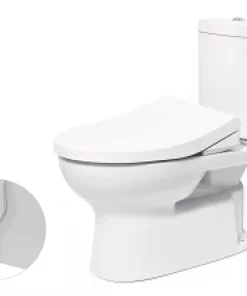 Bồn Cầu TOTO CS325DRE4#W 2 Khối Nắp Rửa Cơ TCW1211A - 7