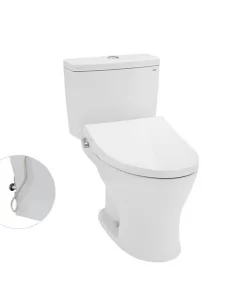 Bồn Cầu TOTO CS735DE4#XW 2 Khối Nắp Rửa Cơ TCW1211A - 9