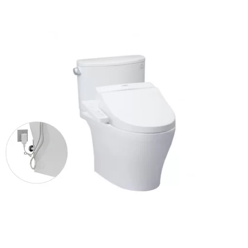 Bồn Cầu Điện Tử TOTO CS767RW7#XW Kèm Nắp Rửa Điện Tử WASHLET Dòng C2 – TCF6631A (220V) - 3