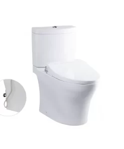 Bồn Cầu TOTO CS769DRE2#XW 2 Khối Nắp Rửa Cơ TCW07S - 9