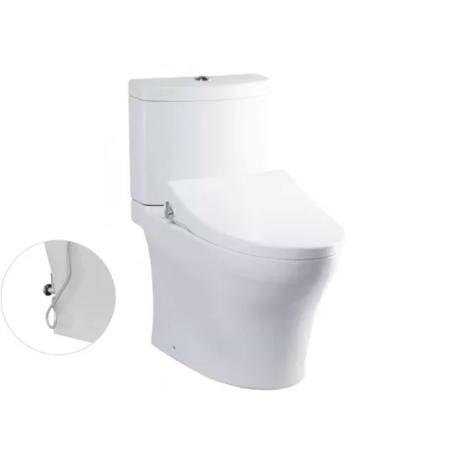 Bồn Cầu TOTO CS769DRE4#XW 2 Khối Nắp Rửa Cơ TCW1211A - 3