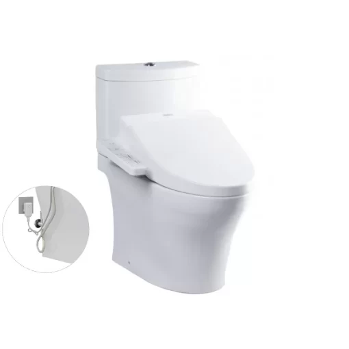 Bồn Cầu Điện Tử TOTO CS769DRW7#XW Kèm Nắp Rửa Điện Tử WASHLET Dòng C2 – TCF6631A (220V) - 3