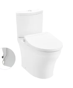 Bồn Cầu TOTO CS838DE2#XW 2 Khối Nắp Rửa Cơ TCW07S