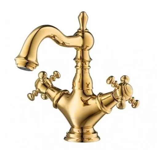 Vòi Lavabo COTTO CT2220C18#GR Nóng Lạnh Màu Vàng - 1