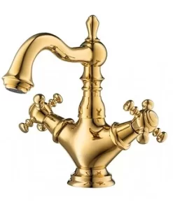 Vòi Lavabo COTTO CT2220C18#GR Nóng Lạnh Màu Vàng - 5