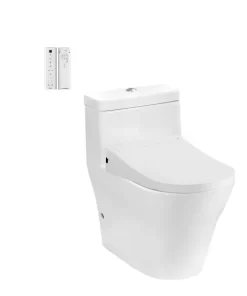 Bồn Cầu Điện Tử TOTO CW166RB#XW/TCF34320GAA#NW1/T53P100VR Kèm Nắp Rửa Điện Tử WASHLET Dòng S5 – TCF34320GAA (220V)