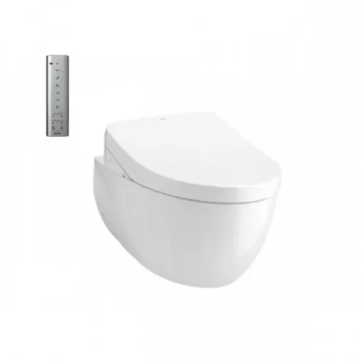 Bồn Cầu TOTO CW812REA#W/TCF4911EZ#NW1/WH172AAT/TCA464 Treo Tường - 3