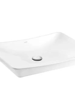 Chậu Rửa Lavabo COTTO C09117 Đặt Bàn Kháng Khuẩn - 5
