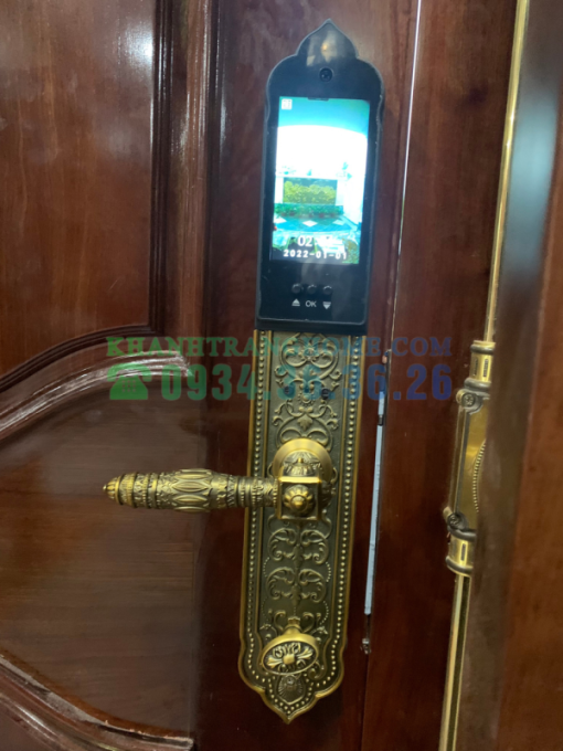 Khóa đại sảnh biệt thự DEMAX SL988 GB APP WIFI tiêu chuẩn Đức - 4