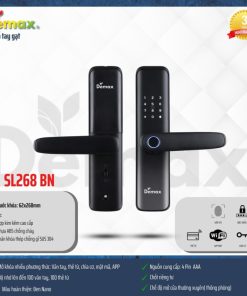 Khóa thông minh DEMAX SL268 BN tiêu chuẩn Đức - 37