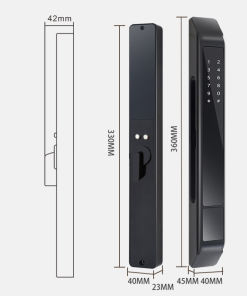 KHÓA ĐIỆN TỬ CỬA NHÔM HUBERT HB CN79 BLACK - 12 KHÓA ĐIỆN TỬ CỬA NHÔM HUBERT HB CN79 BLACK - 11