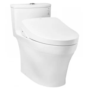 Bồn Cầu Điện Tử TOTO MS885CDW12#XW Kèm Nắp Rửa Điện Tử WASHLET (Loại Giấu Dây) Dòng S7 – TCF4911EZ (220V) - 9