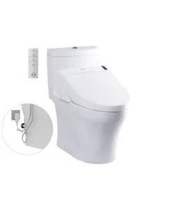 Bồn Cầu Điện Tử TOTO MS889DRW6#XW Kèm Nắp Rửa Điện Tử WASHLET Dòng C5 – TCF6531Z (220V) - 8 Bồn Cầu Điện Tử TOTO MS889DRW6#XW Kèm Nắp Rửa Điện Tử WASHLET Dòng C5 – TCF6531Z (220V) - 7