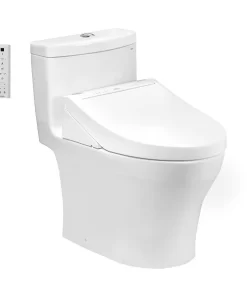 Bồn Cầu Điện Tử TOTO MS889CDRW15#XW Kèm Nắp Rửa Điện Tử WASHLET (Loại Giấu Dây) Dòng C5 – TCF24460AAA (220V) - 9