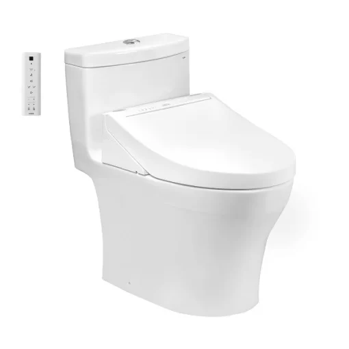 Bồn Cầu Điện Tử TOTO MS889CDRW15#XW Kèm Nắp Rửa Điện Tử WASHLET (Loại Giấu Dây) Dòng C5 – TCF24460AAA (220V) - 3