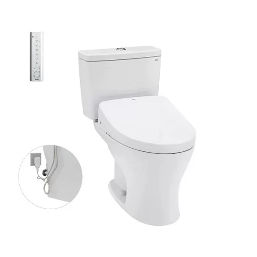 Bồn Cầu Điện Tử TOTO CS735DW11#XW Kèm Nắp Rửa Điện Tử WASHLET Dòng S7 – TCF4911Z (220V) - 3