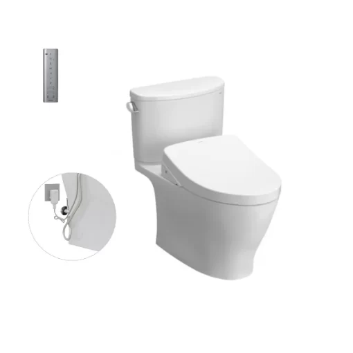 Bồn Cầu Điện Tử TOTO CS767RW11#XW Kèm Nắp Rửa Điện Tử WASHLET Dòng S7 – TCF4911Z (220V) - 3