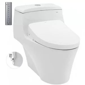 Bồn Cầu Điện Tử TOTO MS823DRW11#XW Kèm Nắp Rửa Điện Tử WASHLET Dòng S7 – TCF4911Z (220V) - 9