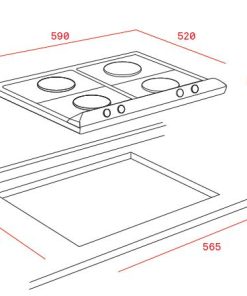 Bếp Gas Teka GK LUX 75 2G AI AL 40232007 - 5