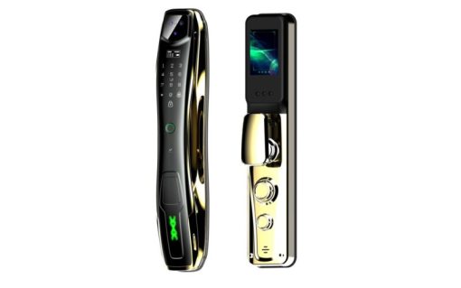 KHÓA CỬA VÂN TAY HUBERT HB CG86 GOLD - 1