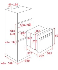 Lò Nướng Teka HBB 605 41560050 - 5