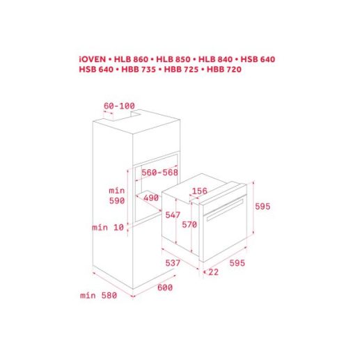 Lò Nướng Teka HBB 735 41560210 - 3