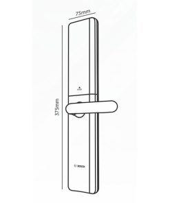 KHÓA CỬA VÂN TAY BOSCH ID 80 EU - 11
