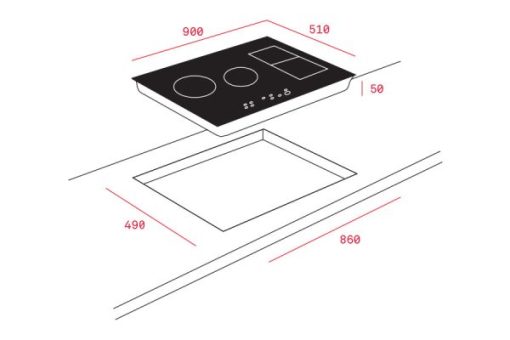 Bếp Từ Teka IRF 9430 10210185 - 3