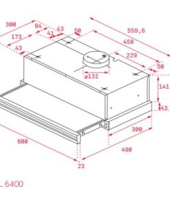Máy Hút Mùi Âm tủ Teka CNL 6400 40436800 - 6 Máy Hút Mùi Âm tủ Teka CNL 6400 40436800 - 5