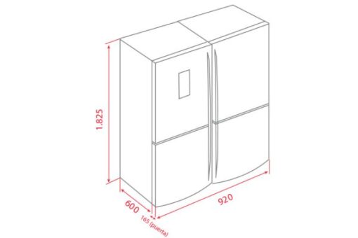 Tủ Lạnh Teka NFE4 900 X 113430001 - 3