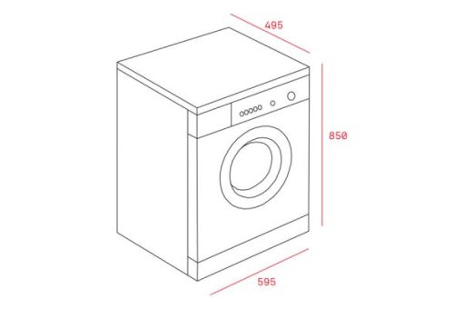Máy Giặt Teka TK4 1270 WHITE 40874221 - 3