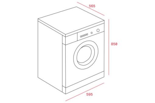 Máy Giặt Teka TKD 1610 WD 40874450 - 3
