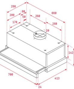 Máy Hút Mùi Âm tủ Teka TL 7420 40474110 - 54 Máy Hút Mùi Âm tủ Teka TL 7420 40474110 - 53