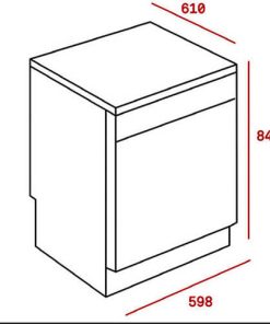 Máy Rửa Chén Teka LP9 850 40782501 - 5