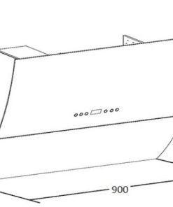 MÁY HÚT MÙI PHẲNG KAFF KF-LUX AT90FH WH - 13 MÁY HÚT MÙI PHẲNG KAFF KF-LUX AT90FH WH - 12
