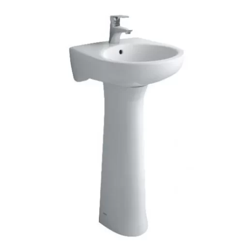 Chậu Rửa Lavabo INAX L-282V/L-284VD Kèm Chân Dài Treo Tường - 1