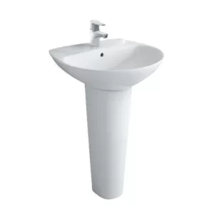 Chậu Rửa Lavabo INAX L-285V/L-288VD Kèm Chân Dài Treo Tường - 7