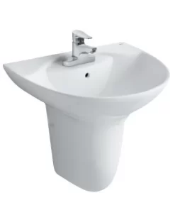 Chậu Rửa Lavabo INAX L-288V/L-288VC Kèm Chân Ngắn Treo Tường - 7