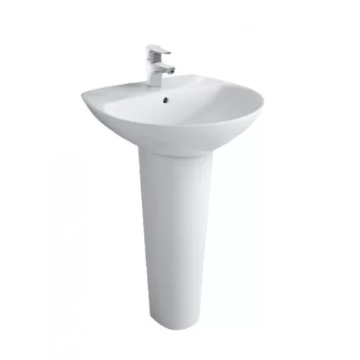 Chậu Rửa Lavabo INAX L-288V/L-288VD Kèm Chân Dài Treo Tường - 1