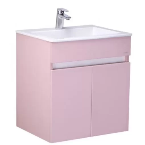 Bộ Tủ Cabinet CAESAR LF5017/EH05017APV Kèm Lavabo Màu Hồng - 1