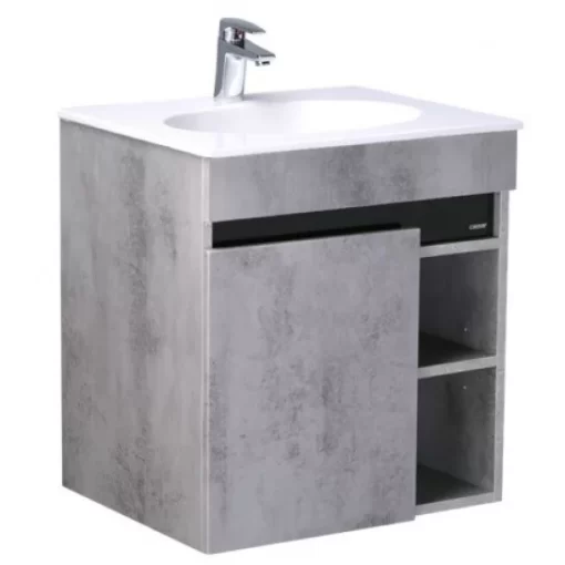 Bộ Tủ Cabinet CAESAR LF5024/EH05024ASV Kèm Lavabo Màu Xám - 1