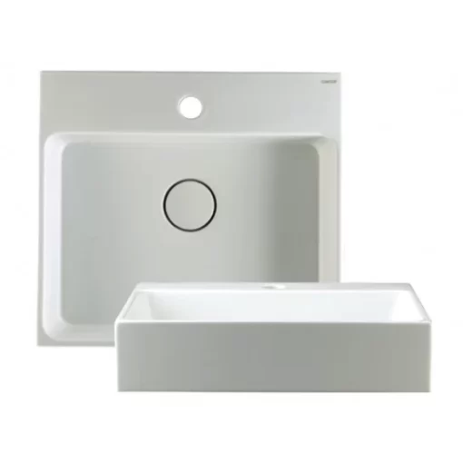 Lavabo CAESAR LF5253 Treo Tường/Đặt Bàn - 1
